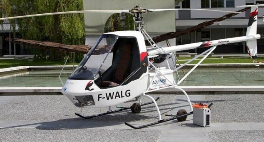 L'hélicoptère Volta, 100% électrique, conçu par Aquinea&nbsp;&nbsp;