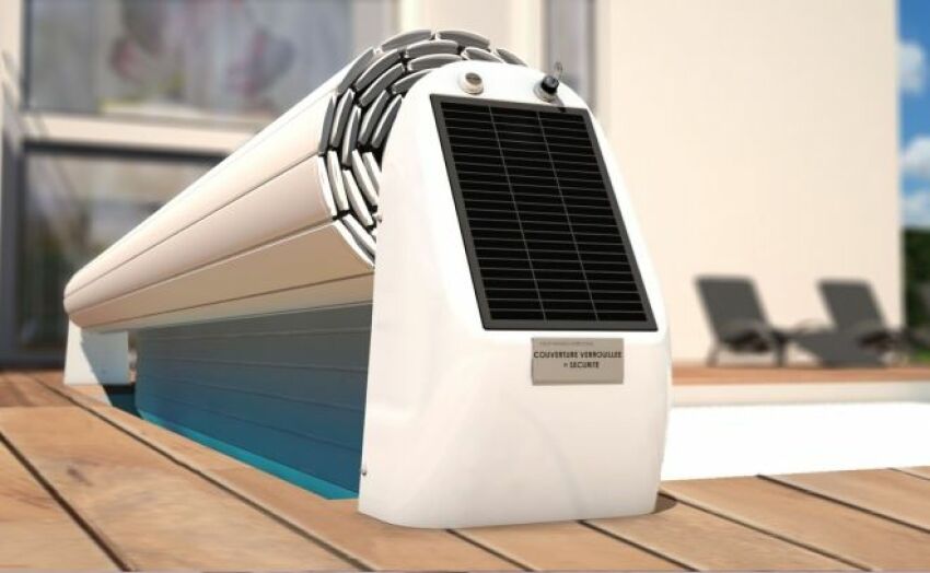 L’Open Solar 2, le volet hors sol solaire design par Abriblue&nbsp;&nbsp;