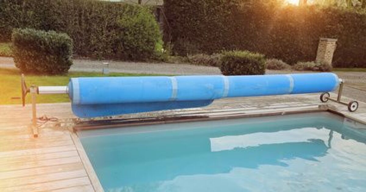 Filet de protection piscine 100g/m2 WERKA PRO 5 x 9 m