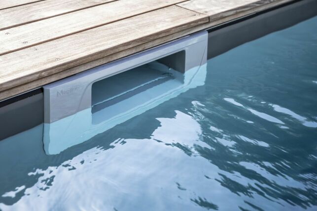 Le filtre de piscine nouvelle génération NFX, développé par Magiline, permet d'économiser l’eau en limitant la perte au moment de laver les cartouches.