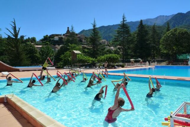 La piscine de Vernet les Bains propose des cours d'aquagym