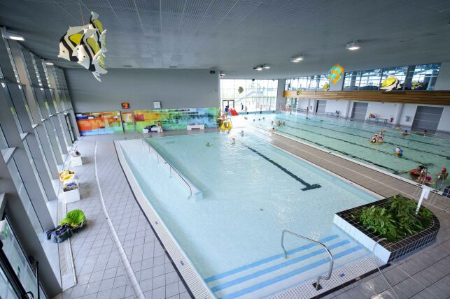 La piscine olympique de Dijon possède plusieurs bassins.