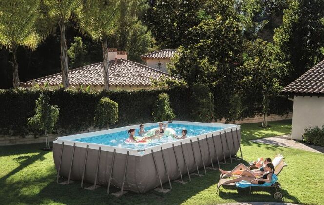 La piscine Ultra Silver, par Intex © Intex