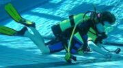 La plongée en piscine pour s'entrainer à la plongée sous marine
