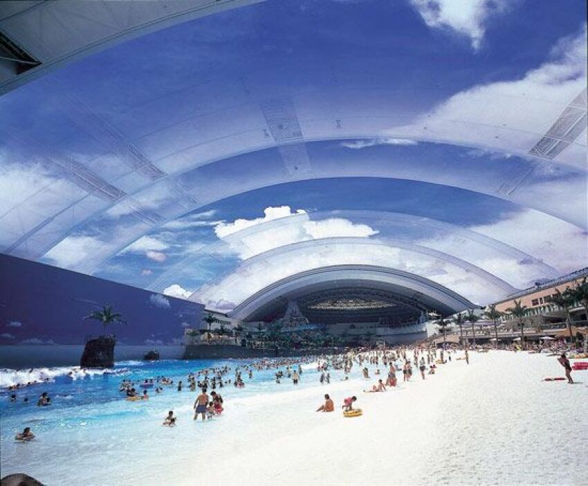La plus grande piscine couverte du monde !&nbsp;&nbsp;