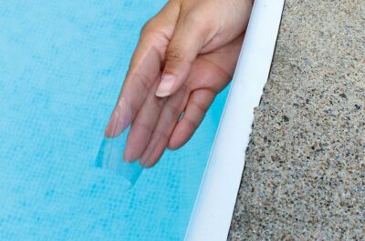 Réparation d’un liner de piscine