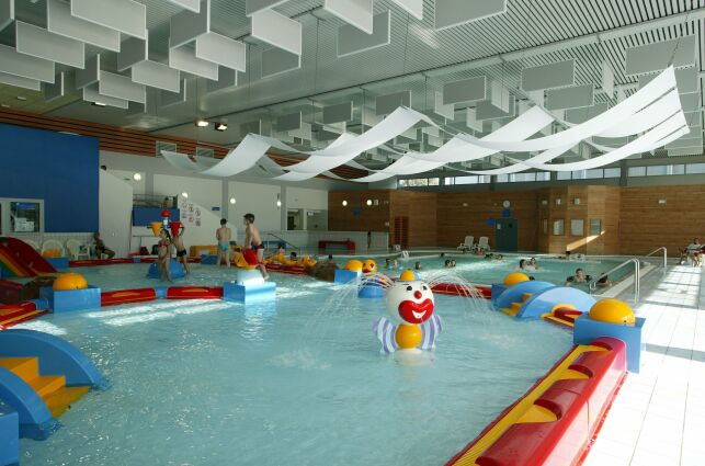 La piscine de Moulins propose des installations pour les enfants