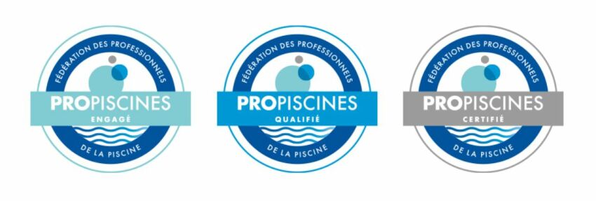 Label ProPiscines® : 3 niveaux de qualification possibles&nbsp;&nbsp;