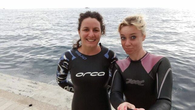 Laura et Caroline ont décidées de traverser le détroit de Gibraltar pour une belle cause.