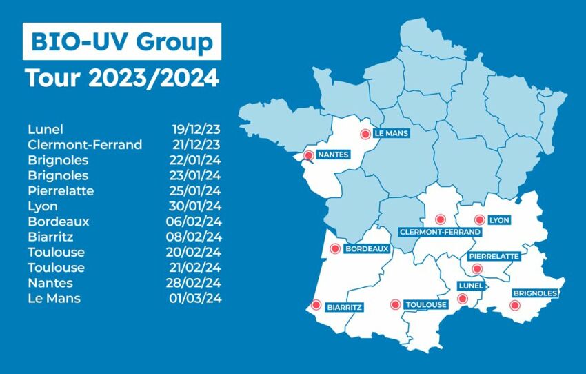 Le Bio-UV Group Tour revient pour une nouvelle édition&nbsp;&nbsp;