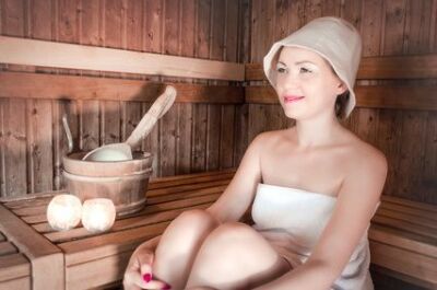 Le bonnet de sauna