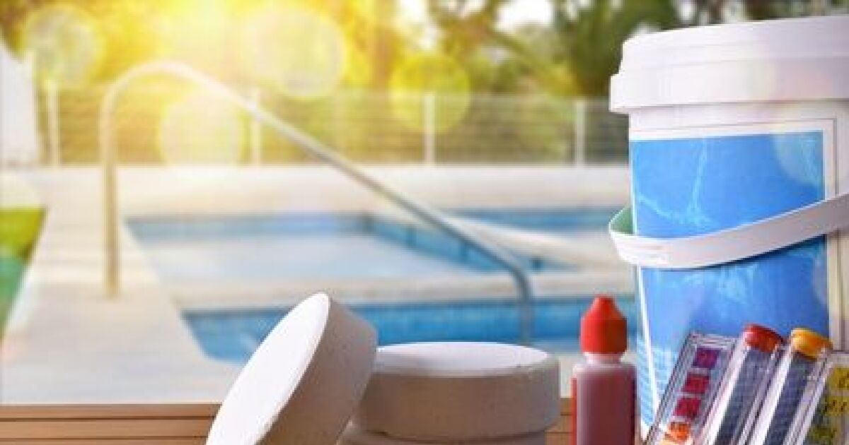 Le chlore multi action pour piscine