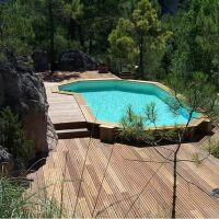 Le deck de piscine : une plage pour les piscines hors-sol