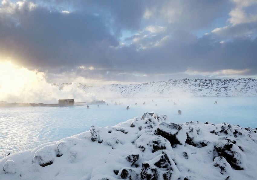 Le Lagon Bleu en hiver&nbsp;&nbsp;