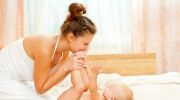 Le massage pour bébé