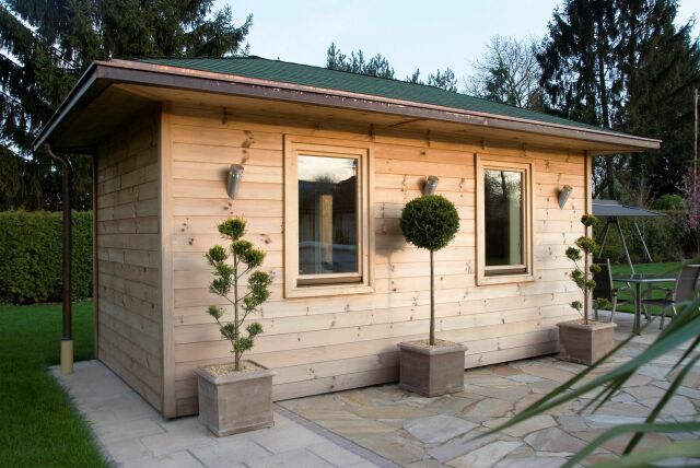 Construire soi-même un sauna de jardin
