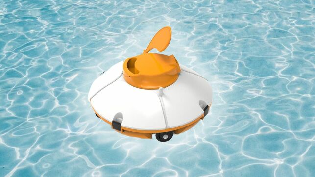 Le robot de piscine Bestway Frisbee avec son design original !
