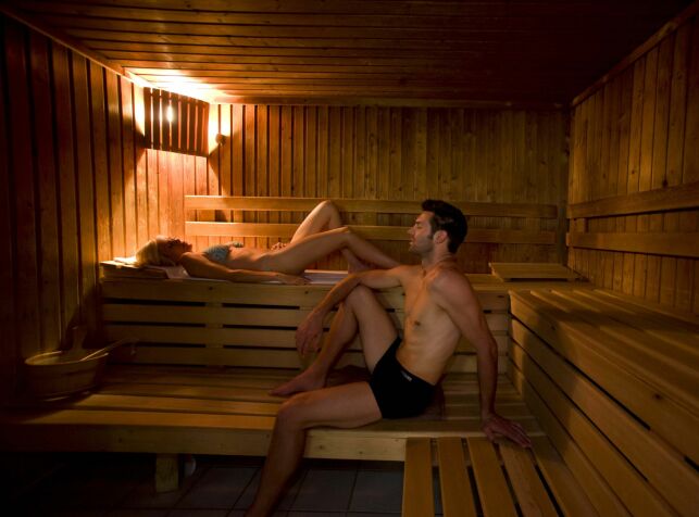 Le sauna au Centre Royatonic de Royat