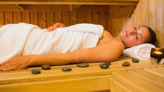 Le sauna peut soulager efficacement un rhume.