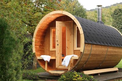 Le sauna tonneau