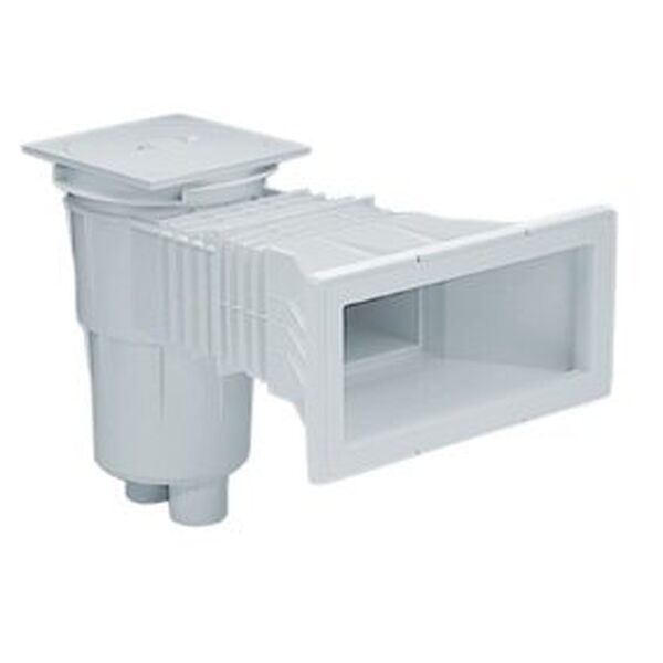 Le skimmer de piscine pour filtrer les impuretés