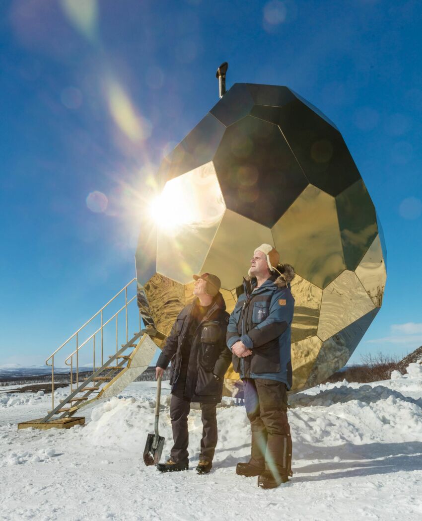 Le Solar Egg se situe en Suède&nbsp;&nbsp;