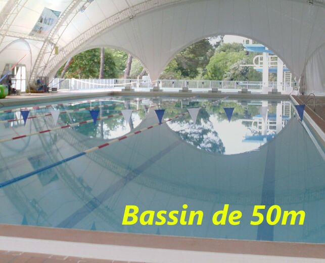 Le bassin olympique de la piscine de Mérignac