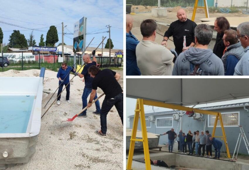 Léa Académie, le centre de formations de Léa Composites dédié à la piscine coque&nbsp;&nbsp;