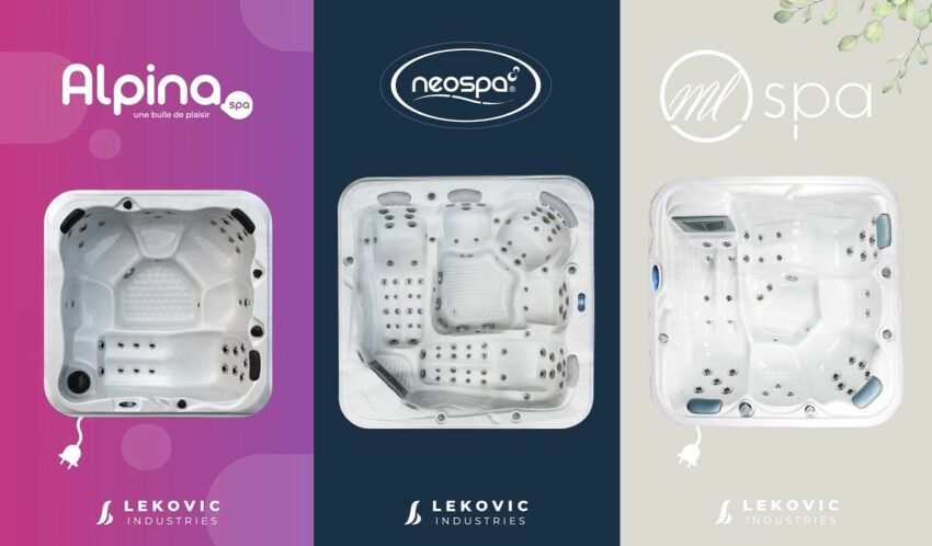 Lekovic Industries : fabricant français de spas
&nbsp;&nbsp;