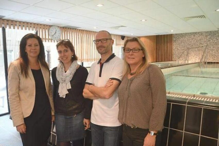 Les abattoirs SVA offrent des cours d'aquabike à leurs employés !&nbsp;&nbsp;