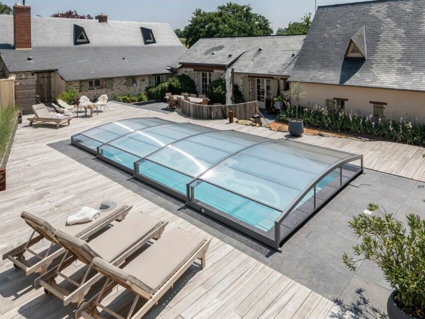 Les abris de piscine Aladdin sont désormais conçus en aluminium 100% recyclé&nbsp;&nbsp;