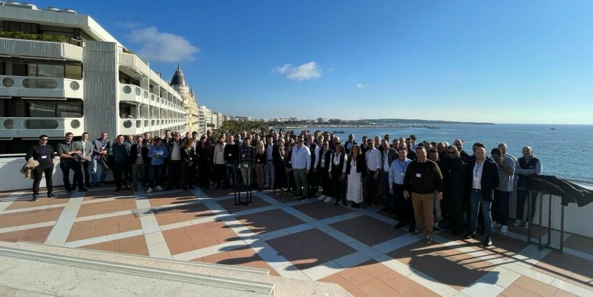 Les adhérents du réseau Carré Bleu réunis à l'Hôtel JW MARRIOTT de Cannes&nbsp;&nbsp;