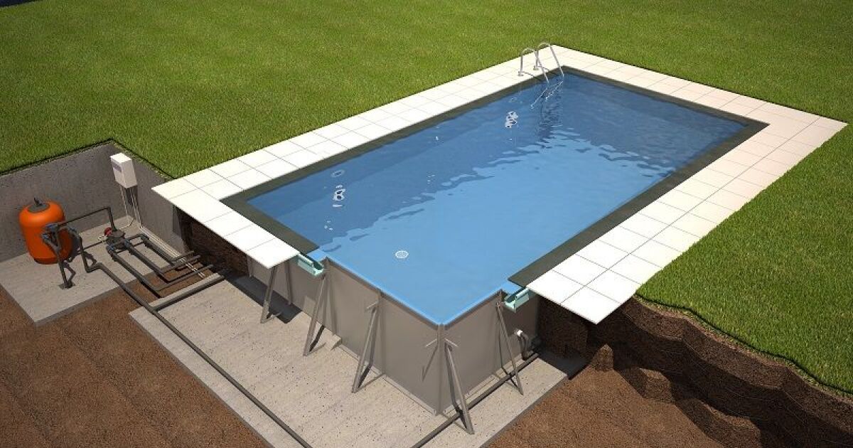 Piscine En Kit Miroir
