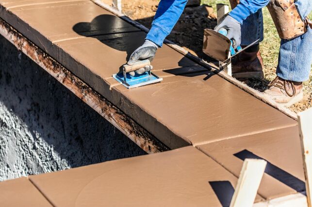 Les travaux de construction d’une piscine