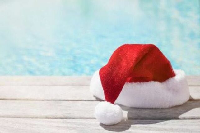 Les vacances de Noël à la piscine