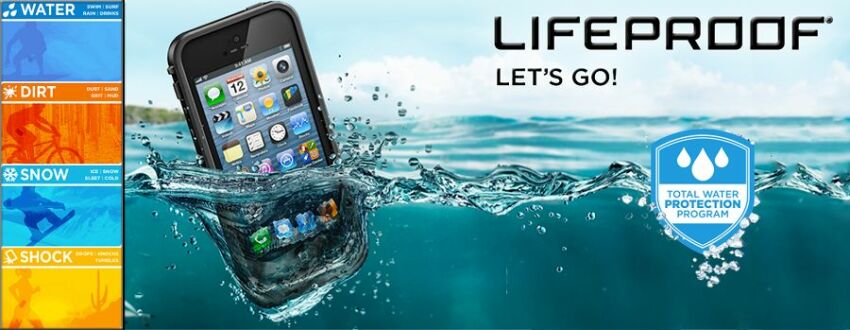 Lifeproof, les coques étanches pour smartphones&nbsp;&nbsp;