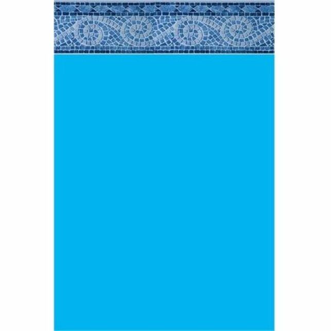Liner Piscine 75/100 Bleu foncé frise Carthage 