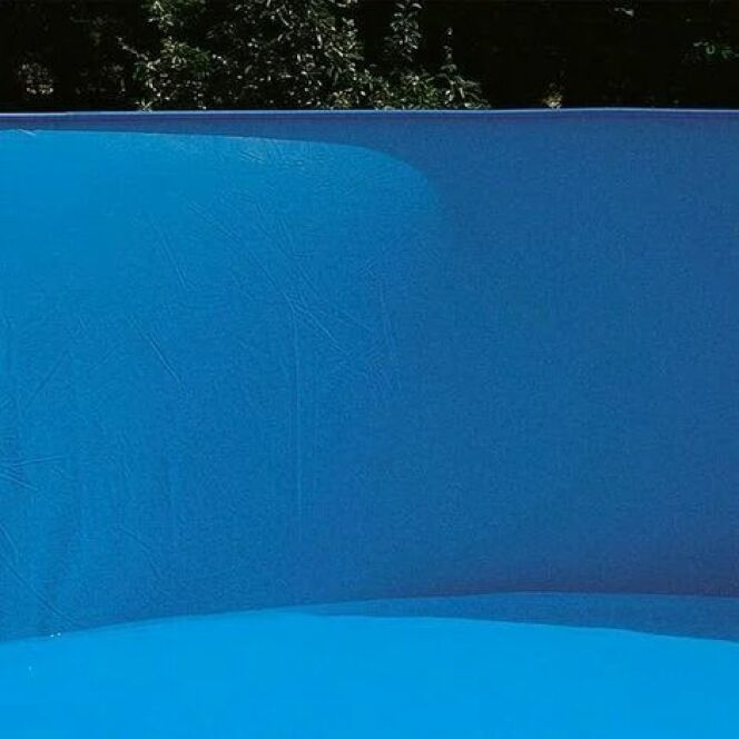 Liner bleu pour piscine métal intérieur 7,60 x 4,60 x 1,32 m - Bleu © Trigano Jardin