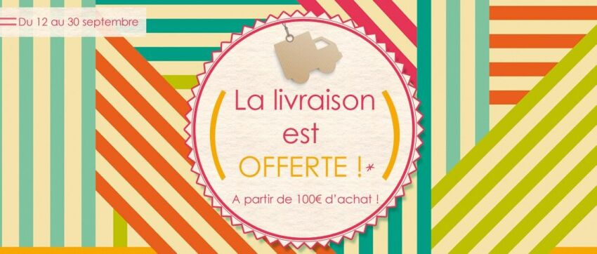 Livraison offerte chez Desjoyaux !&nbsp;&nbsp;