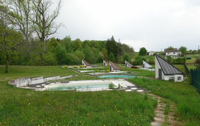 Les bassins du plateau technique extérieur du Lycée Le Chesnois © Clémentine Voinchet