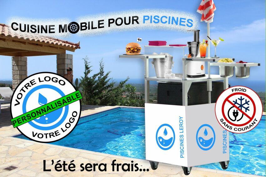 Ma Boutique Ambulante présente sa cuisine mobile pour piscine&nbsp;&nbsp;