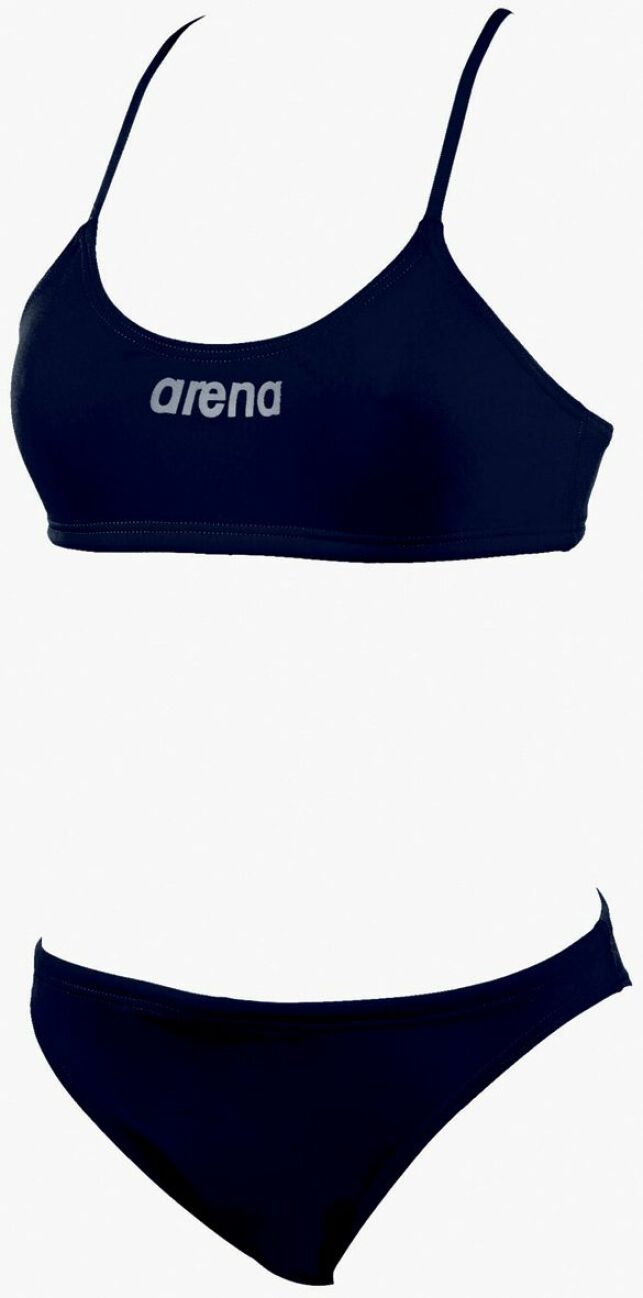 Maillot de bain deux pièces noir natation Lacy