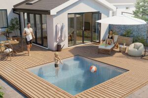 Nouveauté Piscines Ibiza 2023 : la mini-piscine Aquaviva