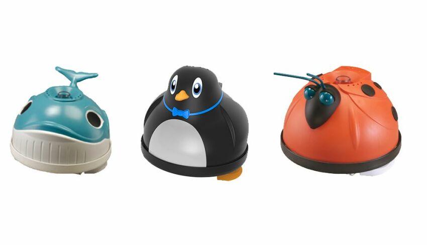 Modèles Whaly, Penguin et Magic Clean&nbsp;&nbsp;