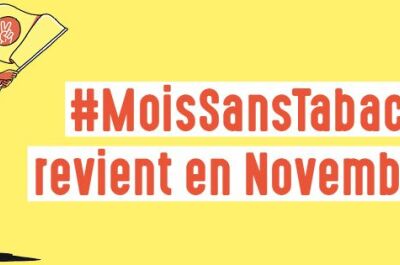 Novembre 2018 : Mois Sans Tabac