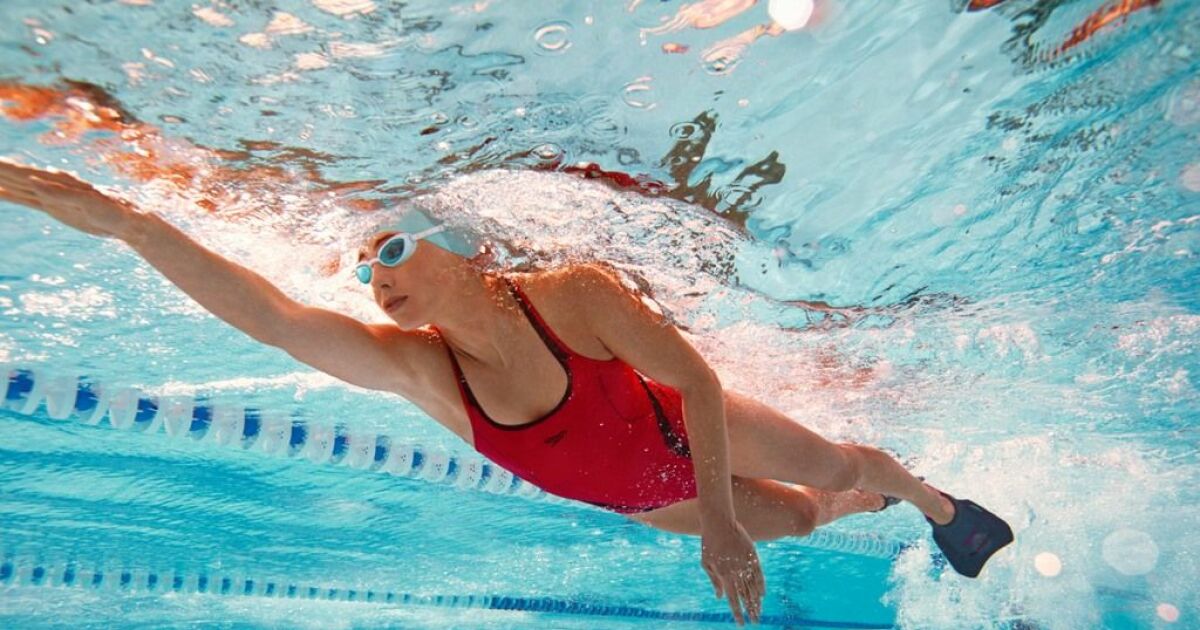 Natation Ramer Paume Balle D'Entraînement Bras Self-Swimming Main Palmes