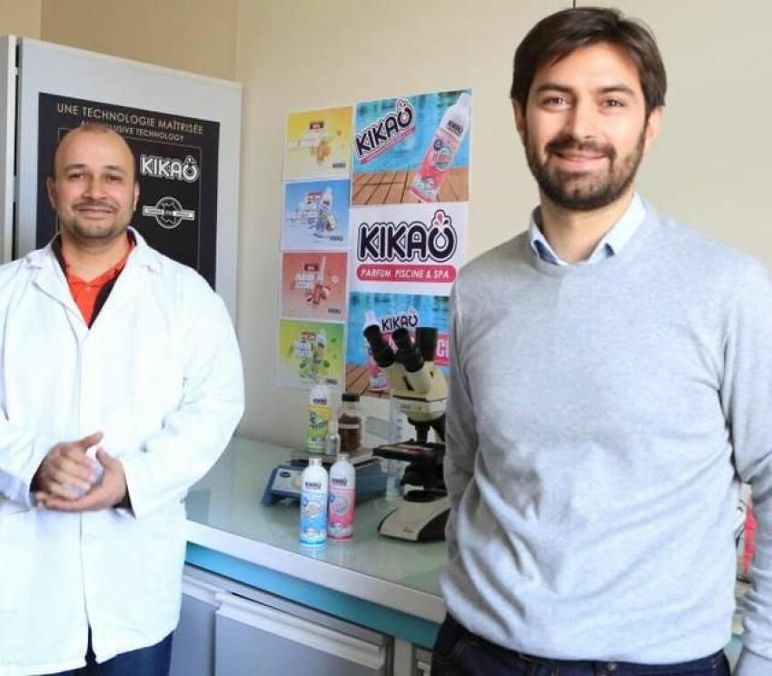 Nicolas Viau et Yacine Hoffmann, les deux fondateurs de la start-up Kikao. 