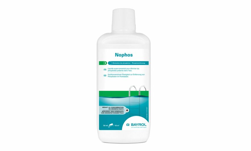 Nophos, produit anti-algues par Bayrol&nbsp;&nbsp;