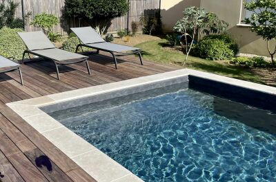 Une piscine à l'image de ses propriétaires : CF group présente les nouveaux revêtements DEL et delifol