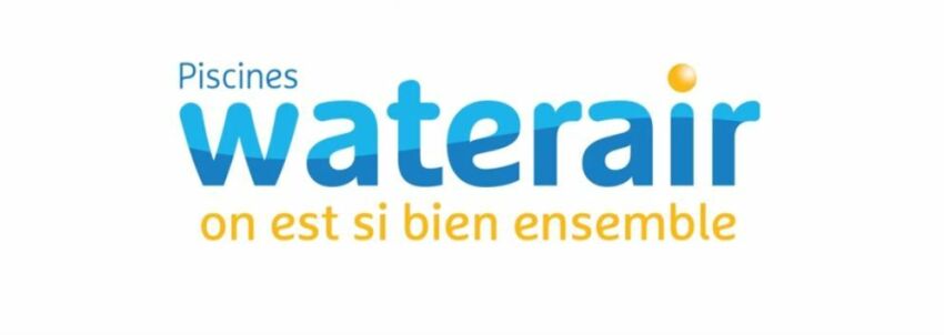 Nouveau logo Piscines Waterair&nbsp;&nbsp;